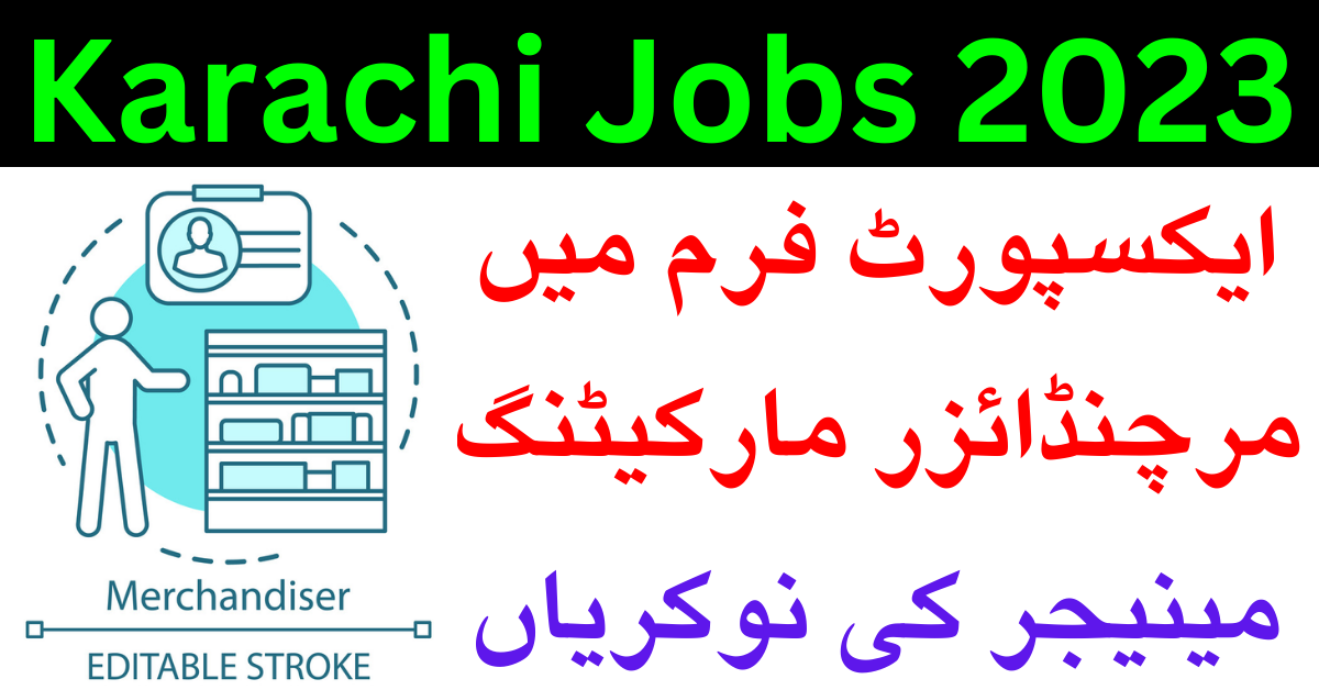 Merchandiser Marketing Manager Jobs In In Export Firm