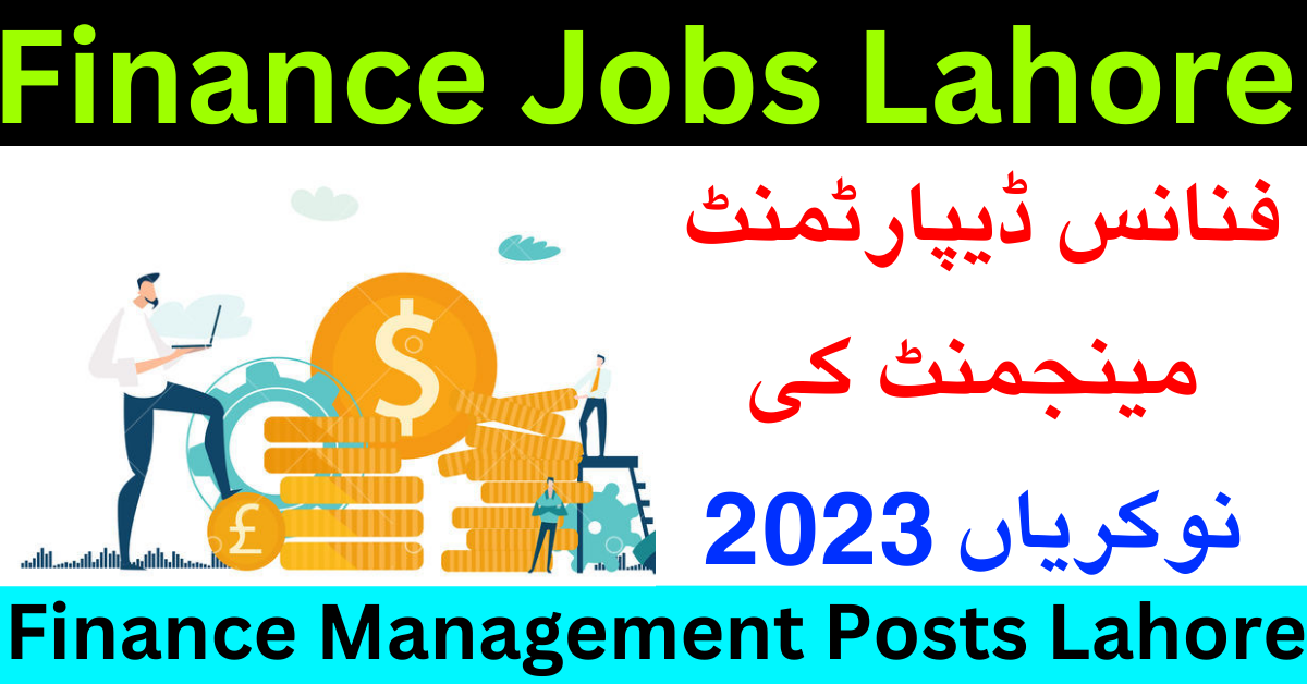 Finance Department Management Jobs 2023