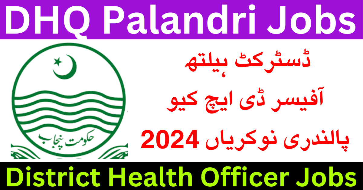 District Health Officer DHQ Palandri Jobs 2024